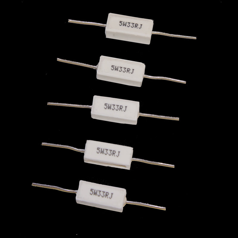 PAC LR335 33 ohm resistor pack (5 pcs) Sandstone, axial resistors – al-eds