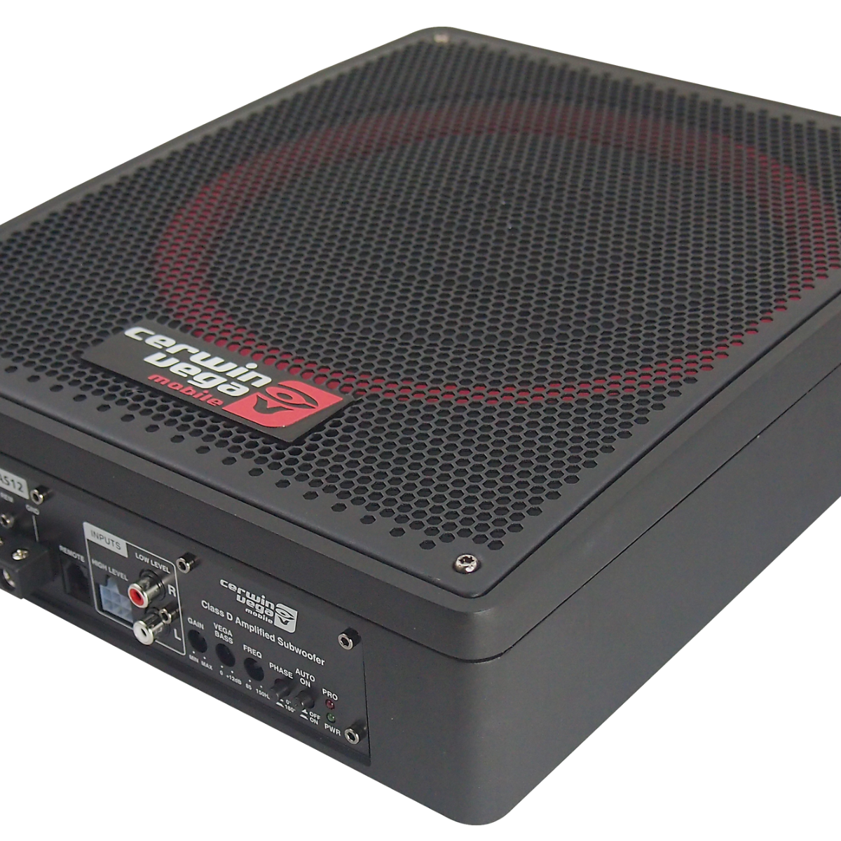 VPAS12 12" Powered Active Subwoofer 600W Max aleds