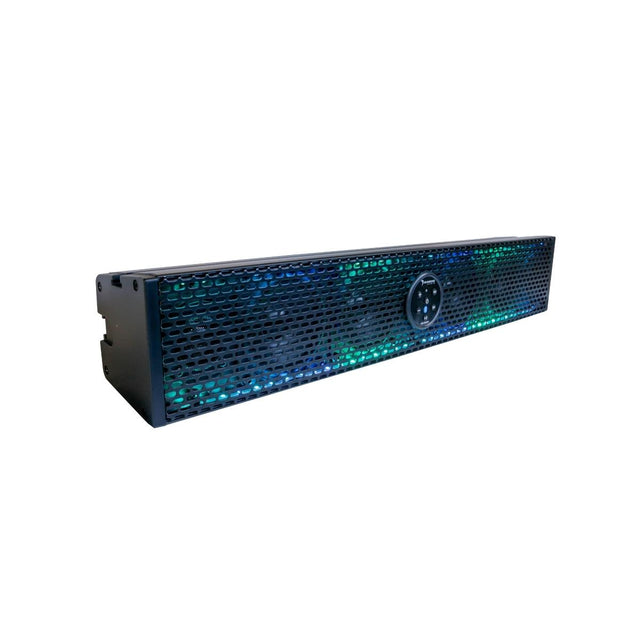 Diamond Audio 4" 6 Speaker Waterproof Soundbar System with LED and Radiator