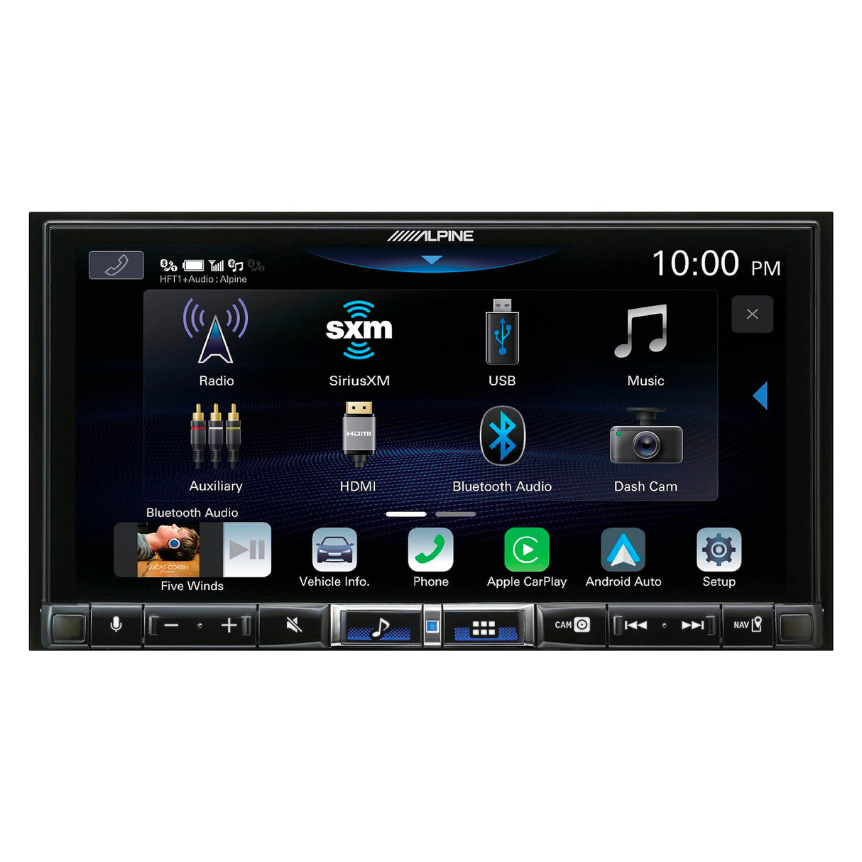 ALPINE iLX-507 7-inch Digital Multimedia Receiver