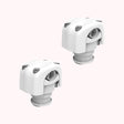 RPM - 0.75" - 1.75" Clamp - White