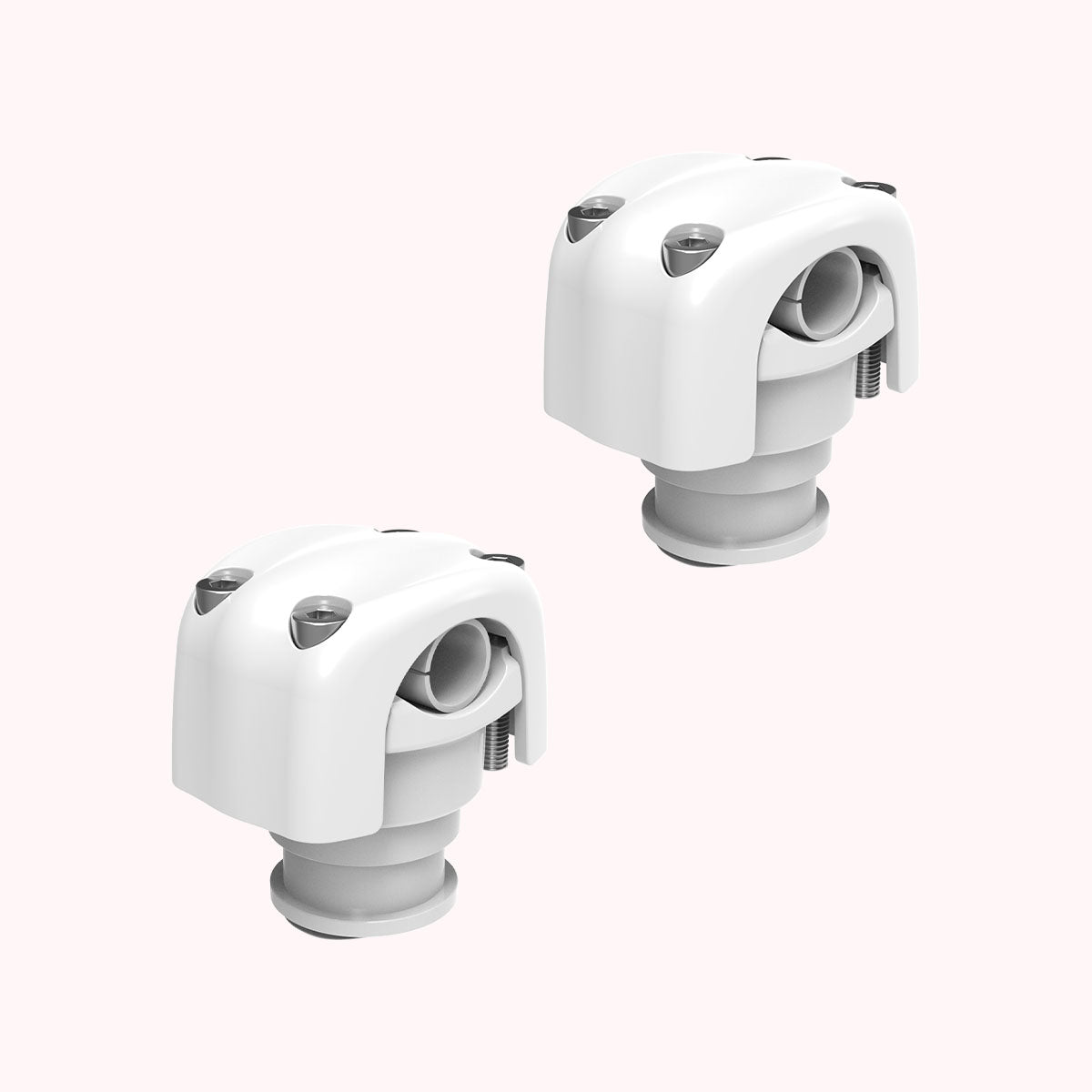 RPM - 0.75" - 1.75" Clamp - White