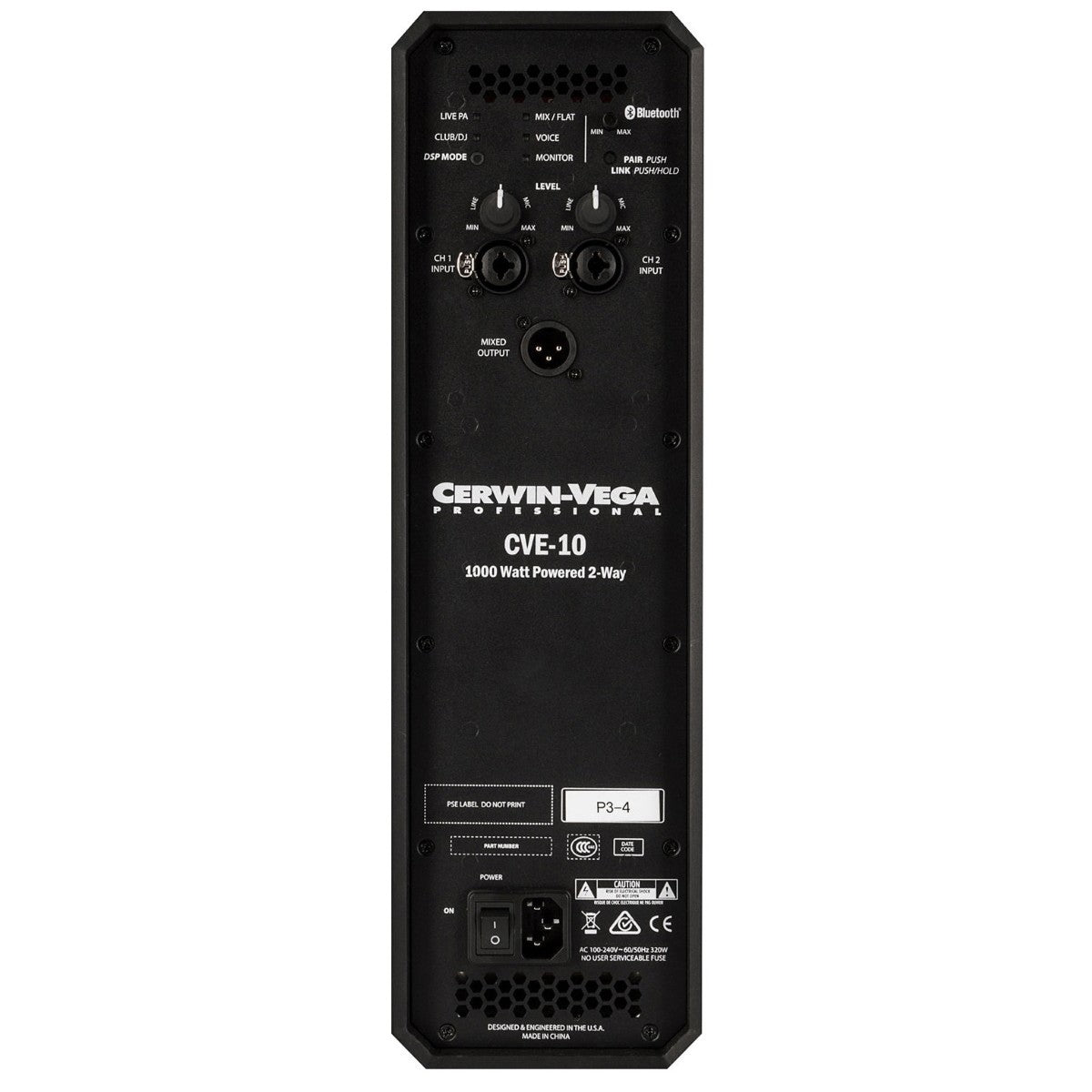 Cerwin Vega Powered Speakers CVE Series 10" 2-Way