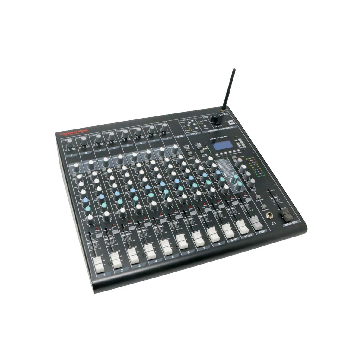 12 CHANNEL MIXER W/BT & SKAA-CVM12