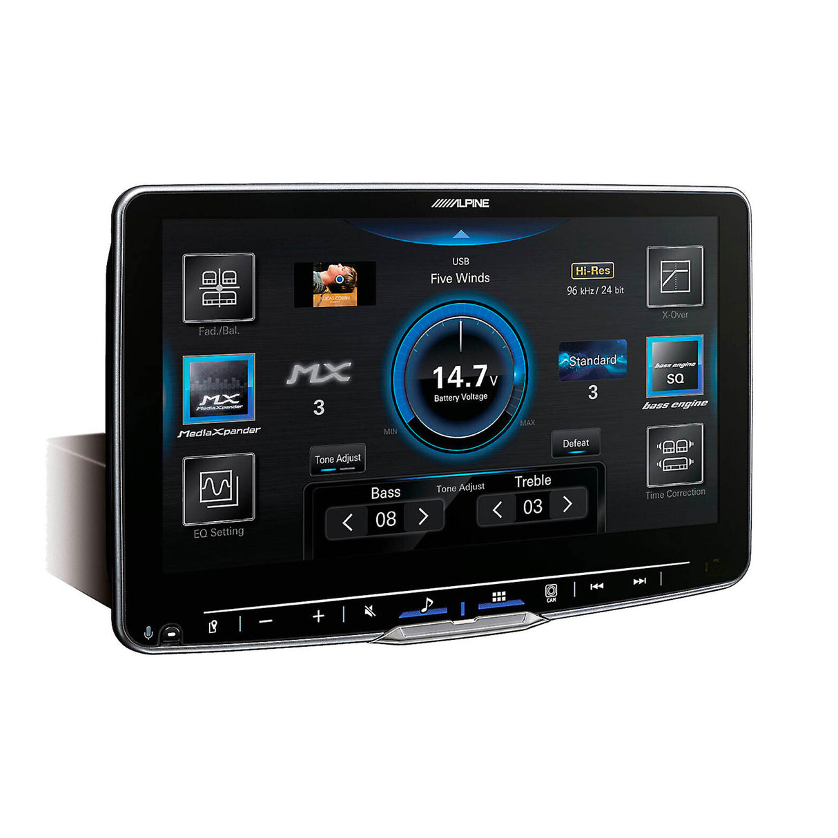 ALPINE iLX-F509 9-inch Digital Multimedia Receiver