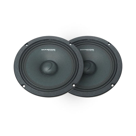 8" PRO audio speakers for superior audio performance