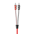 Dual Twisted 6ft 2 Channel RCA Cable