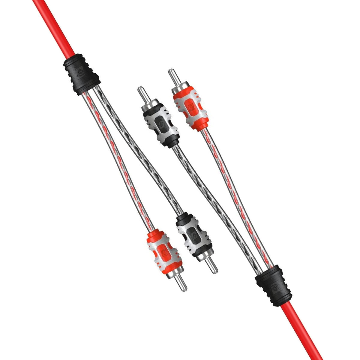 VEGA 1 Male to 2 Female Dual Twisted Pair RCA Interconnect cable