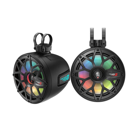 2-Way 8 inch speaker pods System black