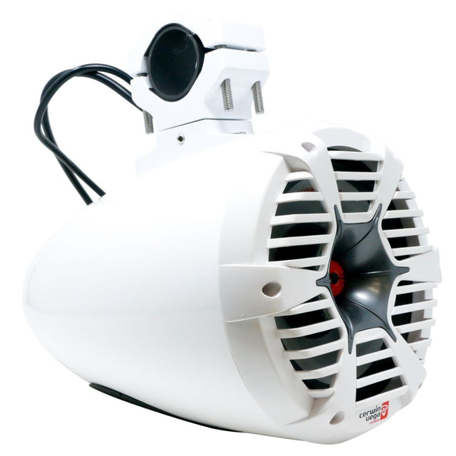 8" STROKER PRO RPM Single 500W White Marine Tower Kit