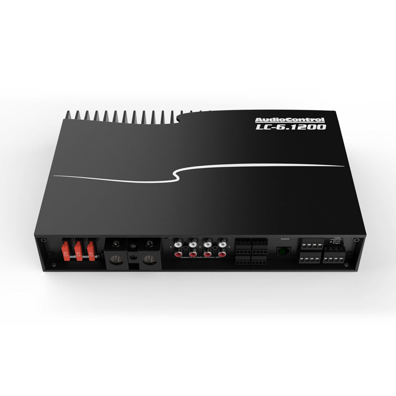 AudioControl LC-6.1200 - 1200W RMS LC Series Class-D 6-Channel 2-Ohm Stable Amplifier