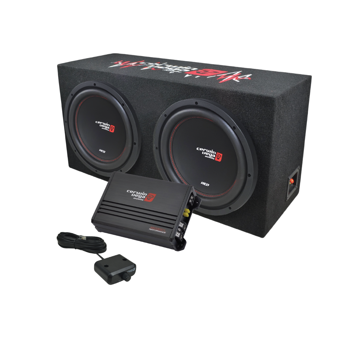 BKX7212S2 - 3000W Double Sealed Subwoofer Bass Pack Includes housing loaded with amplifier