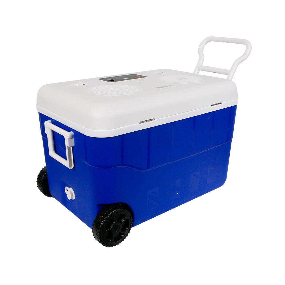 Diamond Audio Blue Cooler with 6.5 Inch Marine-Built Speaker