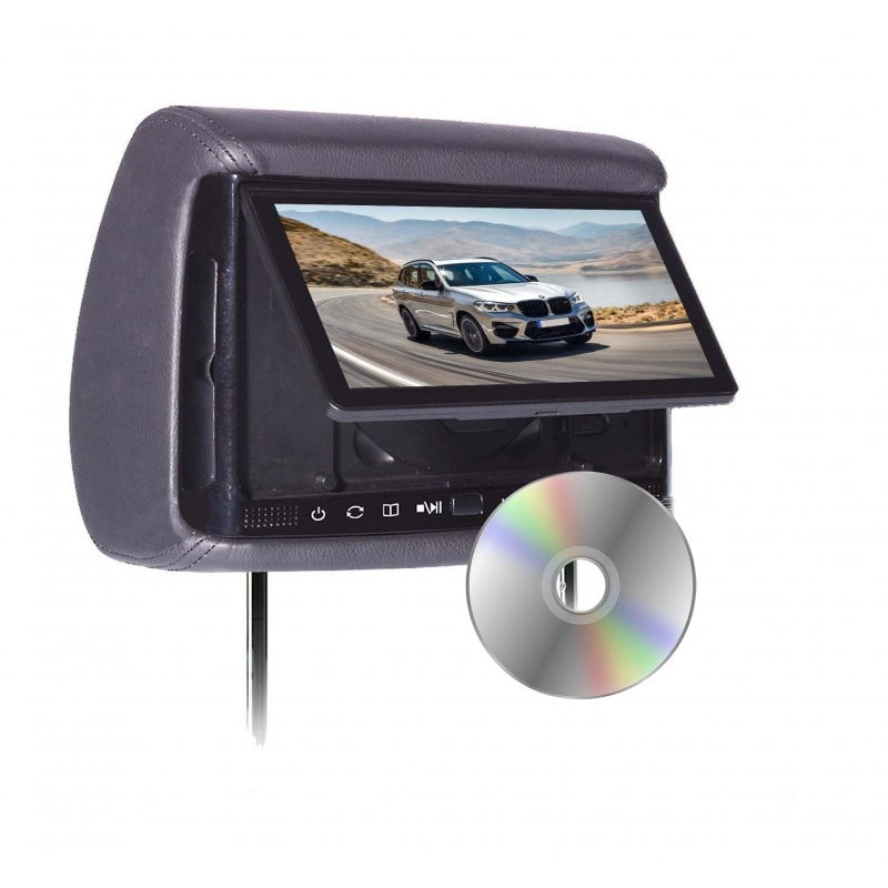 Concept BHD-906D - Chameleon "Big Screen" 9" HD LCD Headrest with DVD