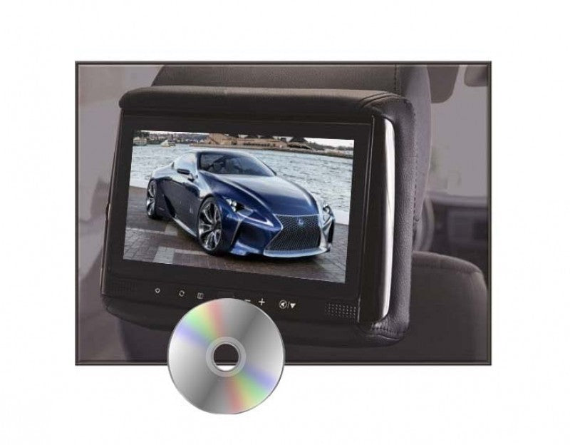 Concept RHD-906D - Chameleon 9" HD LCD Rear Seat Entertainment with DVD