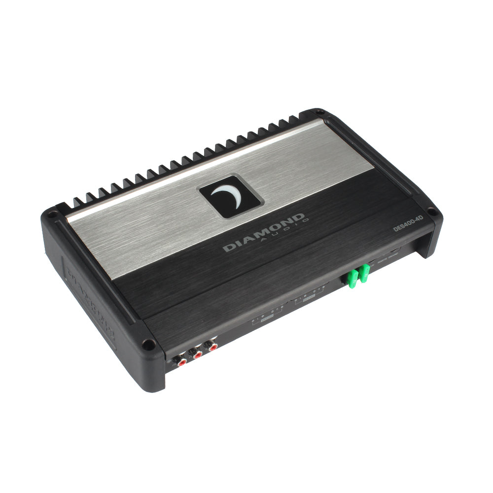 DS18 Black Diamond DIA-K4X 4-Channel Class D Amplifier - 3200 Watts RMS - Refurbished