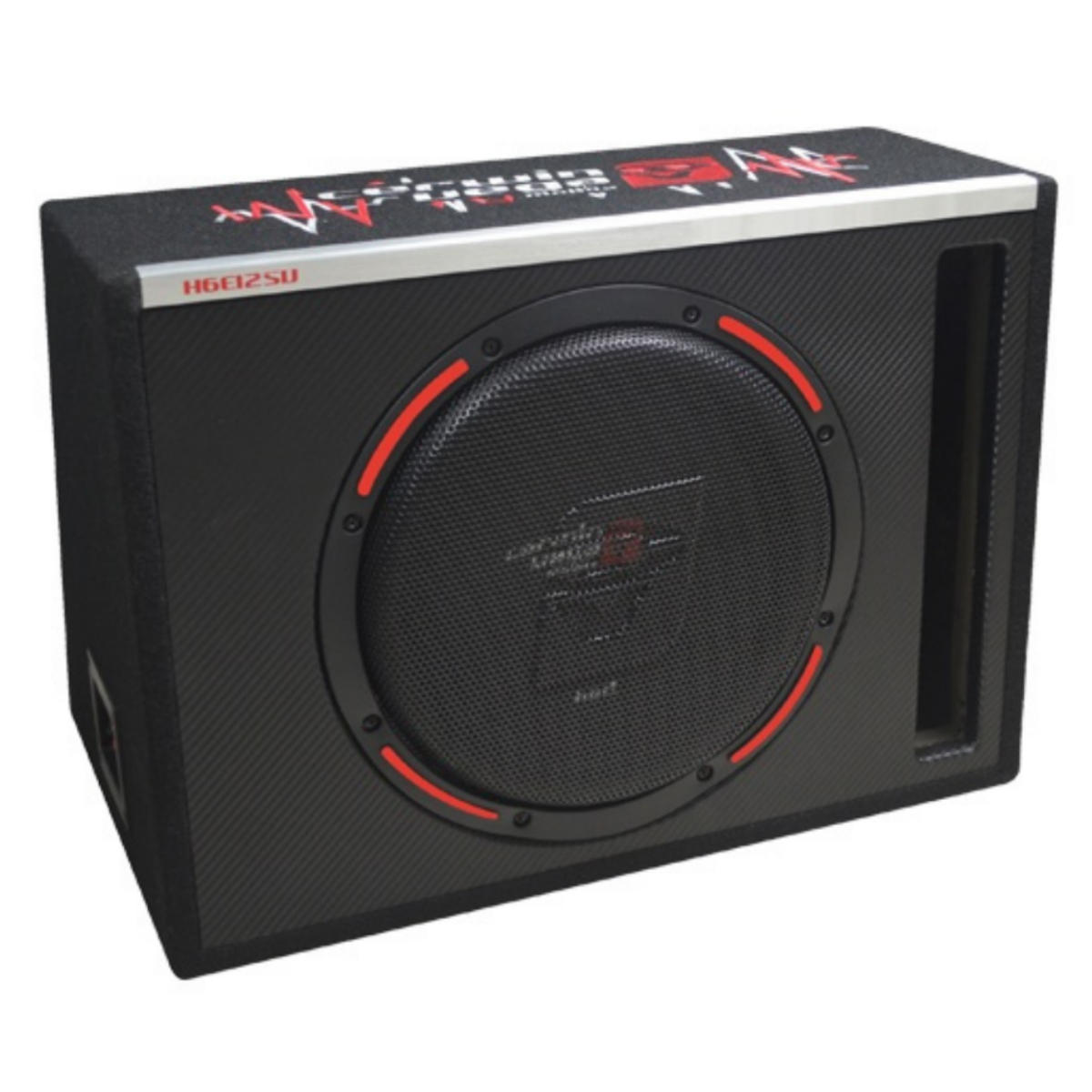 H6E12SV - Single 12" 1000W HED Series Subwoofer in Factory-Tuned Vented Enclosure