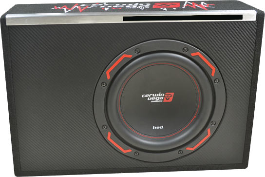 H6TE10SV - 400W 10" Subwoofer and Amplifier Kit Compact box
