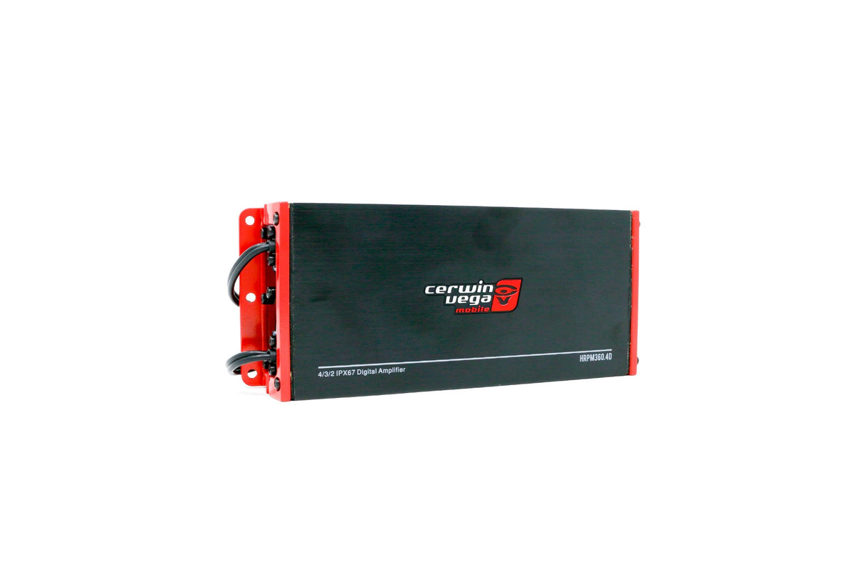 HRPM360.4D - Waterproof 360W 4 Channel Marine Grade Class D Amplifier