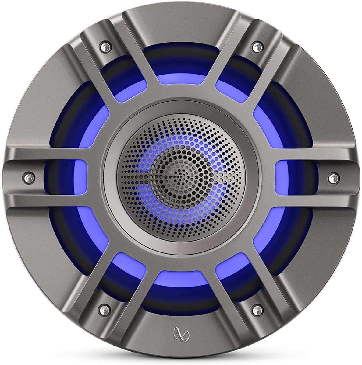 Infinity KAPPA8135MAM - 8" 3 way Premium Marine Speaker RGB lighting - Titanium Convertible design / component mounting