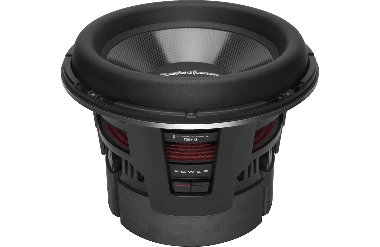 Power 13" T2 Single 2-Ohm Subwoofer T2S2-13