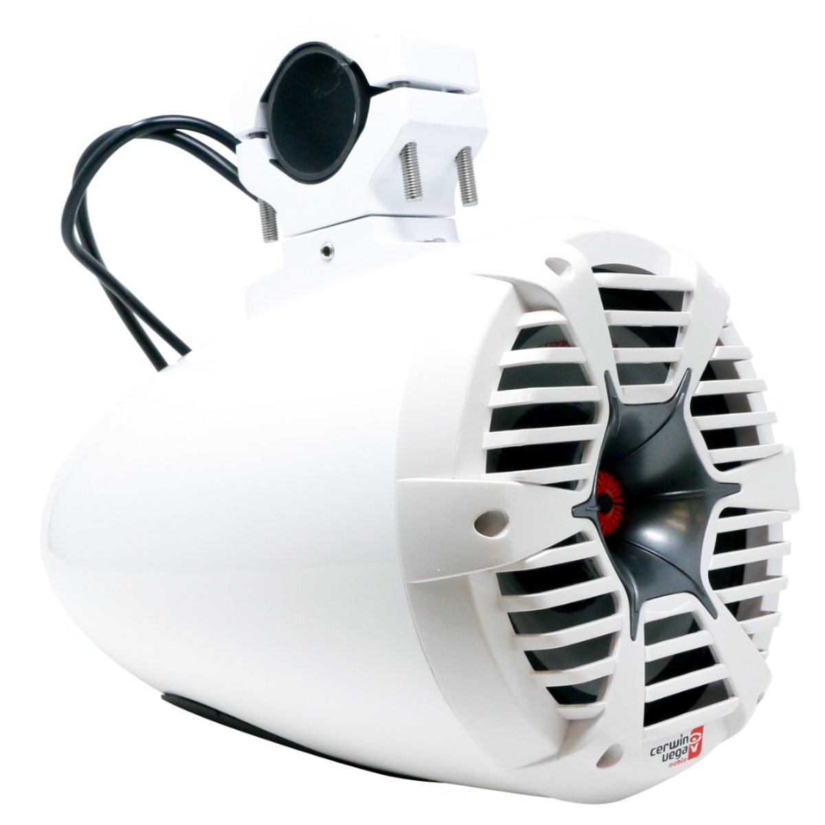 SPMT8SW - 8" STROKER PRO RPM Single 500W Marine Tower Kit (White)