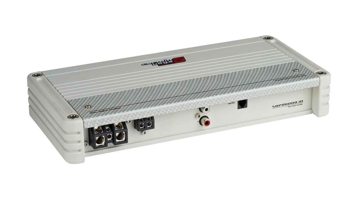 SRPM1000.1DW - STROKER Series Monoblock Marine Amplifier White (1000W RMS)