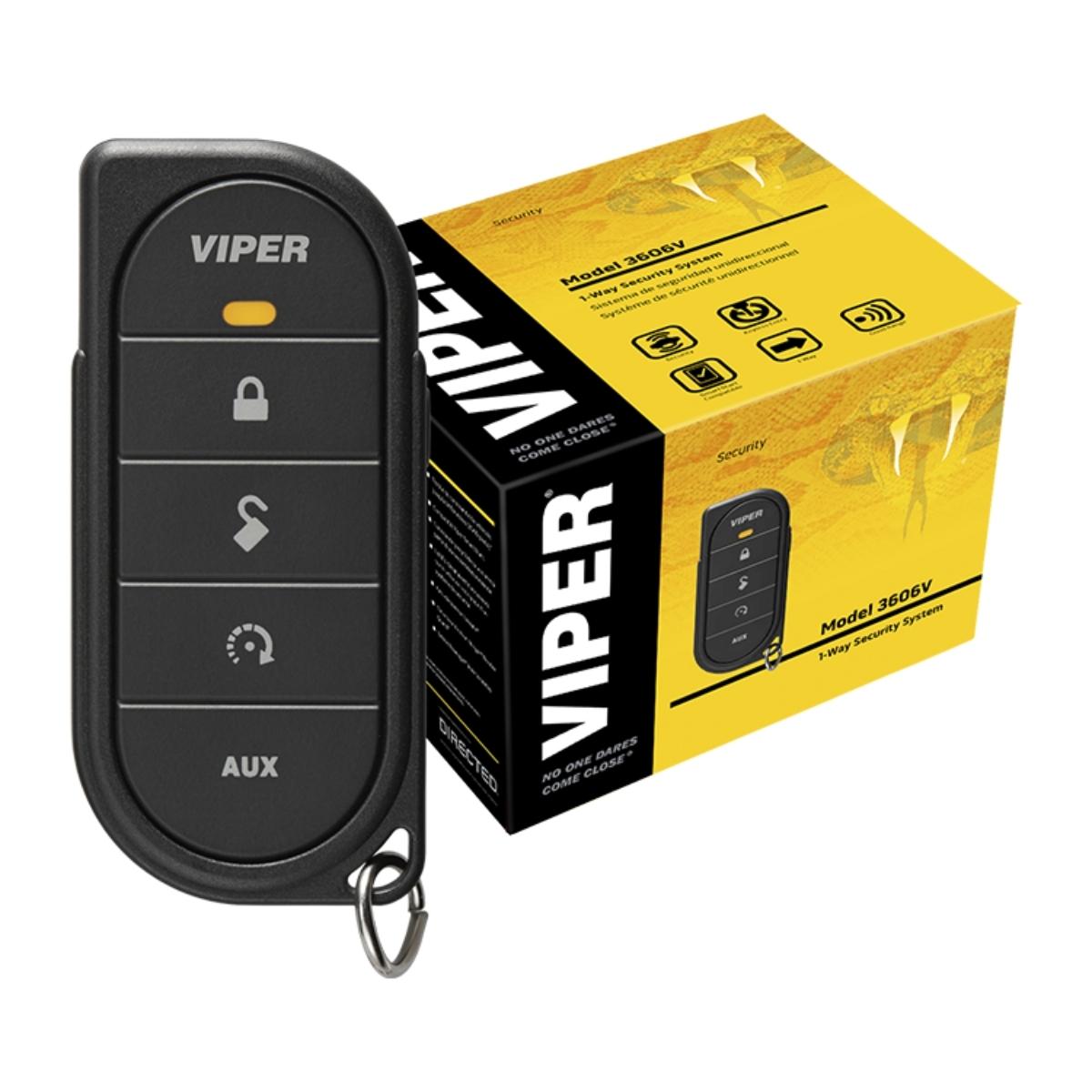 VIPER 3606V-VIPER 3606V 1WAY / 1 REMOTE SECURITY SYSTEM