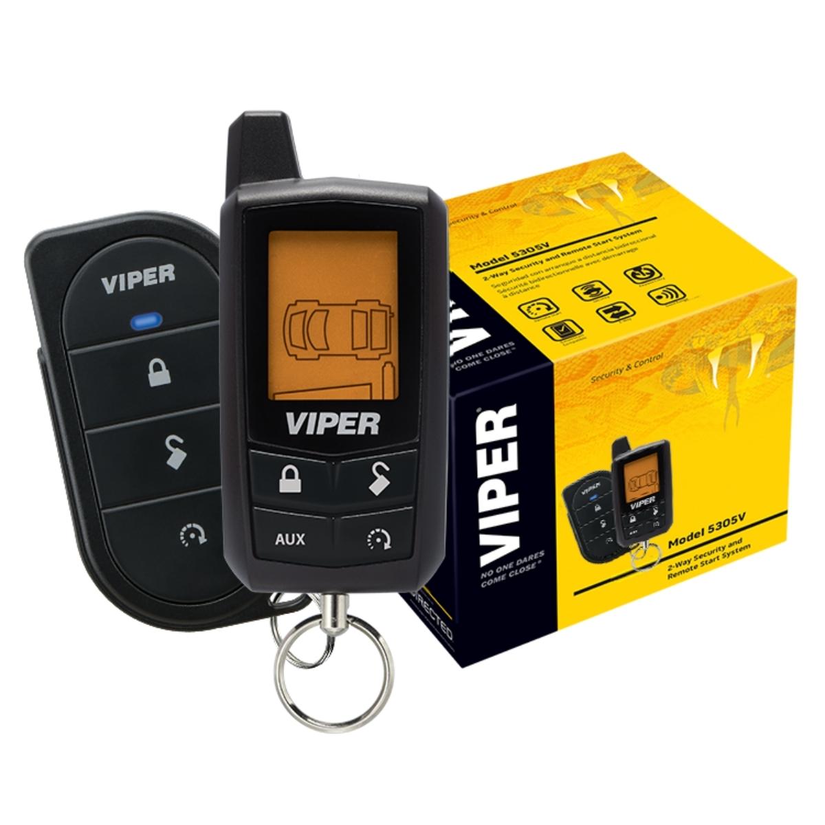 VIPER 5305V-2WAY LCD SEC/RS SYSTEM 1/4 MILE RANGE